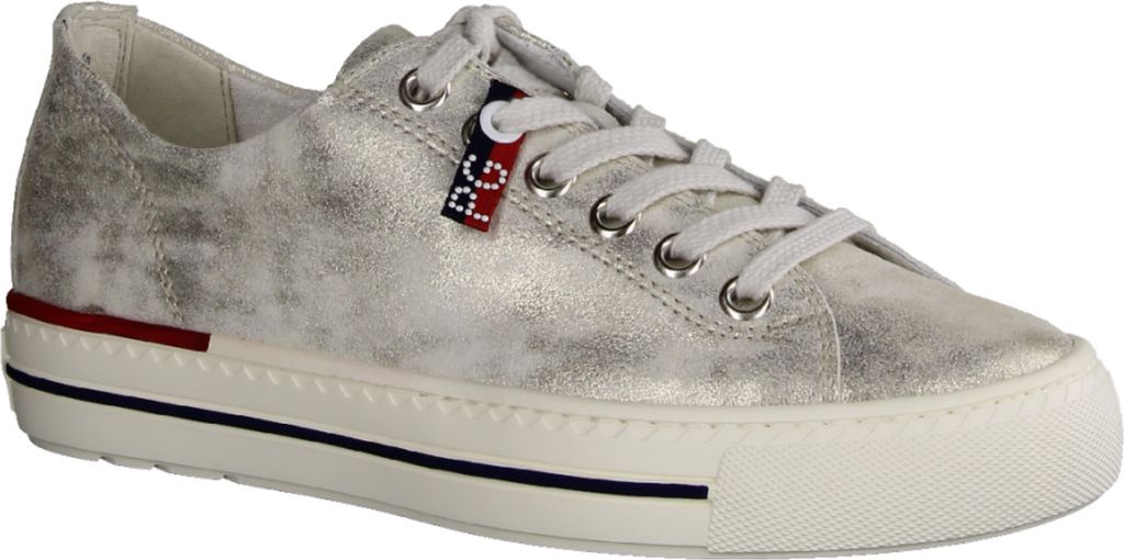 Paul Green Sneaker Low Damen 31373738373035 Silber 39 EU