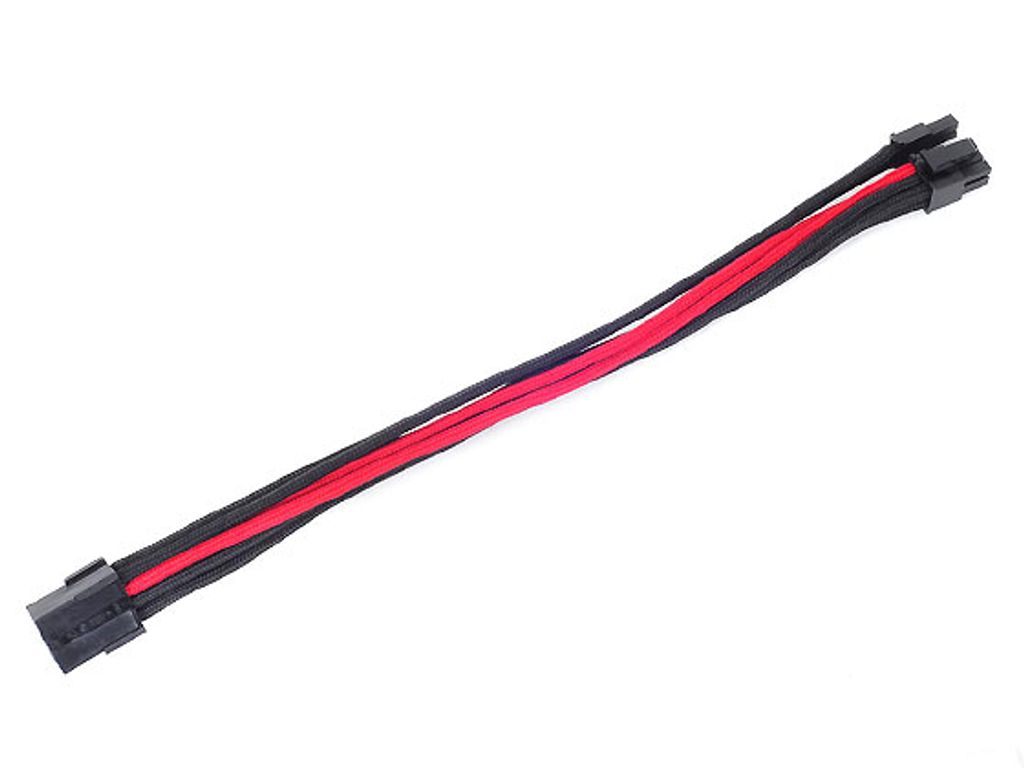 Silverstone PCI-8-Pin zu PCIe-6+2-Pin Kabel, 250mm