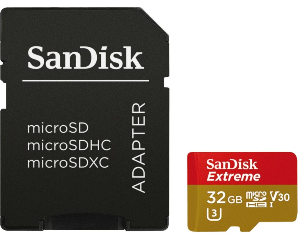 SD MicroSD Card  32GB SanDisk Extreme Produktbild 