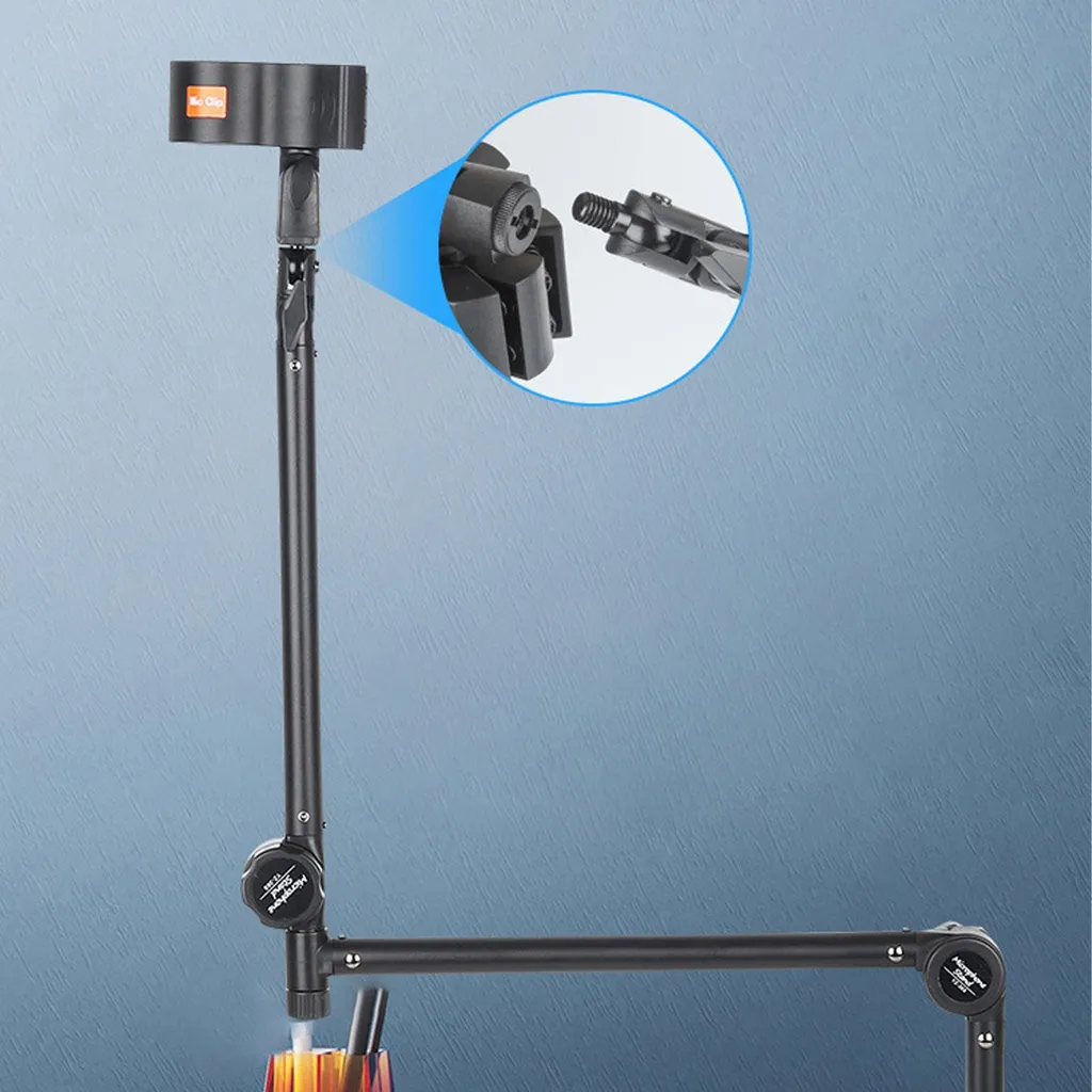 Supporto Microfono in Zinco Design 360° | Asta Sospensione Pro - 4