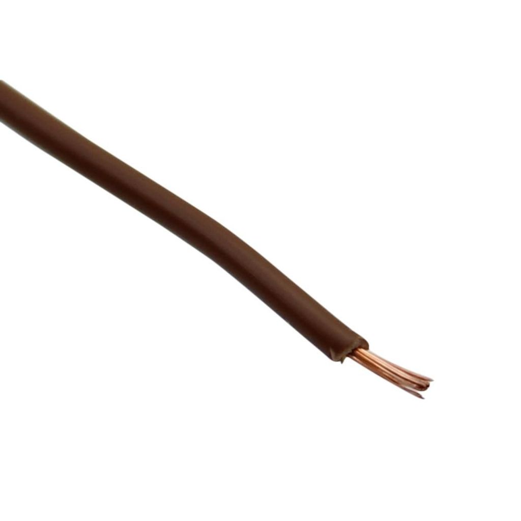 Kabel, Fahrzeugleitung 0,50mm² 1m Braun