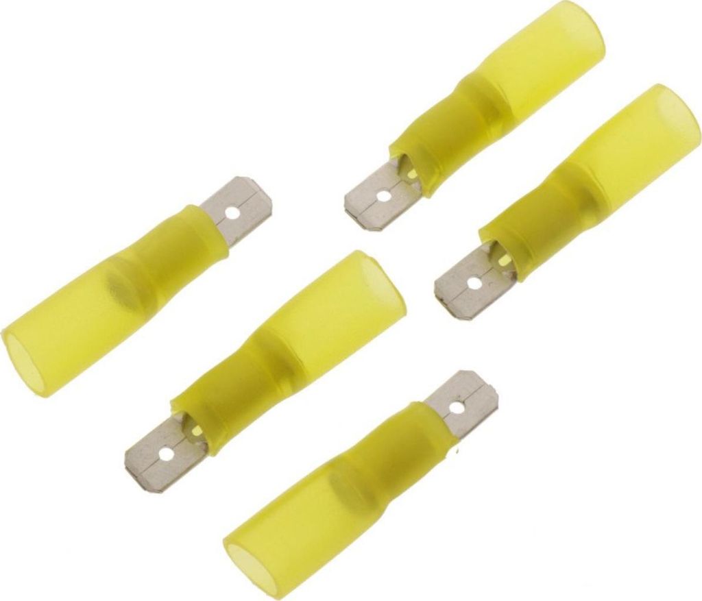 Flachstecker JMP 4,0-6,0 6,3mm 5 Stück