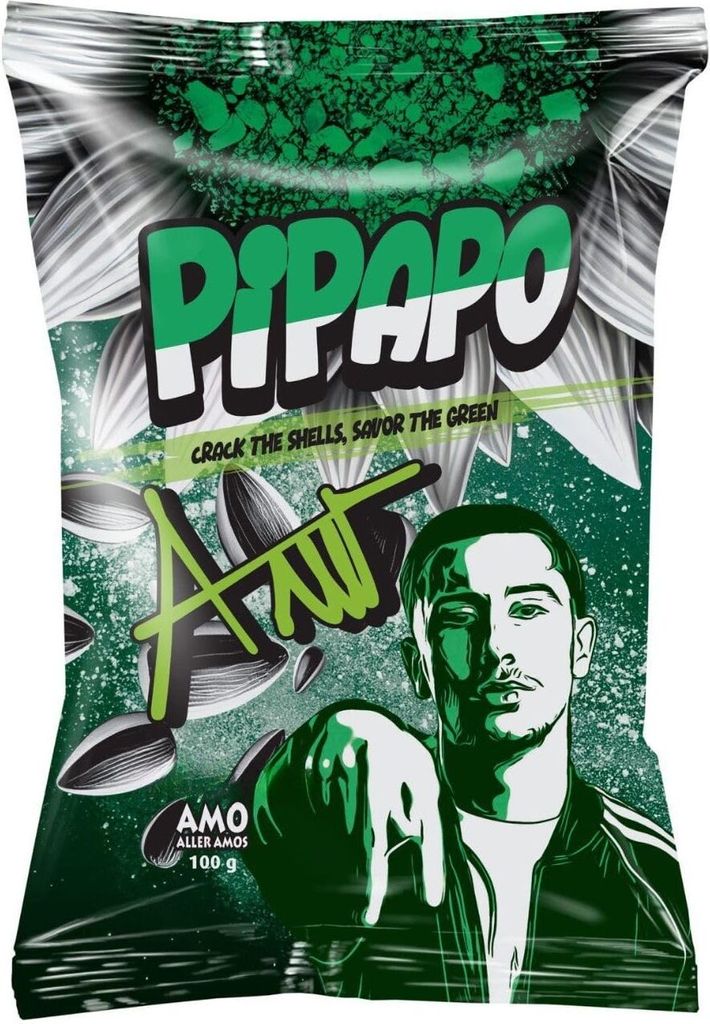 PIPAPO Amo geröstete Sonnenblumenkerne Naturell 100g Produktbild 
