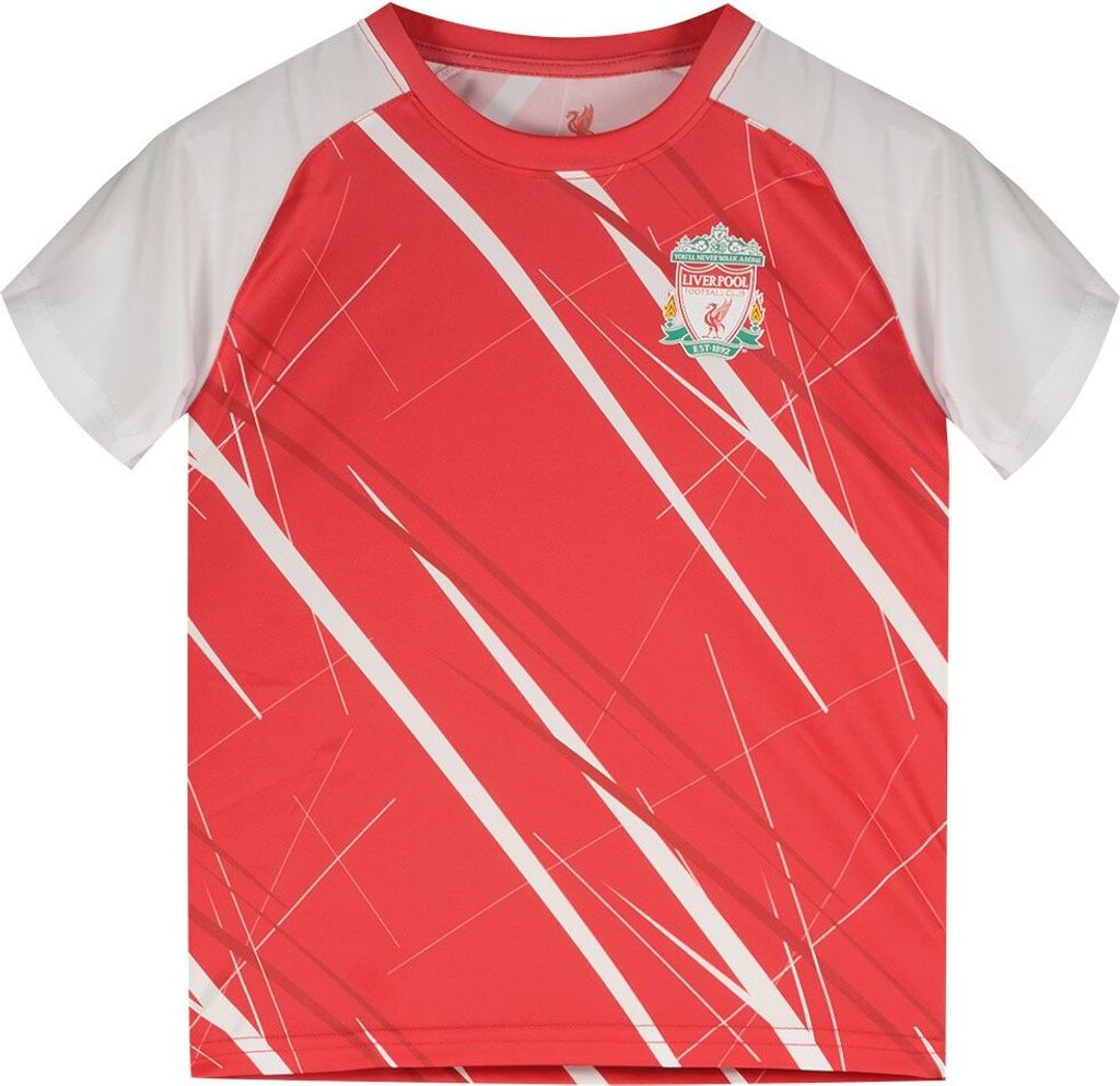 Liverpool Fc Manchester City Fc 23/24 Training Kurzarm-t-shirt Rot 8 Years Rot 8 Years