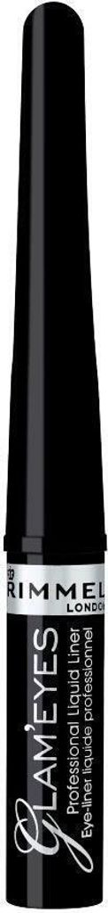 Rimmel Glam'eyes Professional Liquid Eye Liner #001-nero Immagine del prodotto 