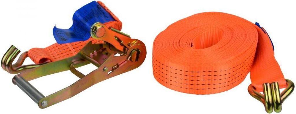 GEKO Pás upínací ráčnový s háky, 8m x 35mm, 2t G02378 Obrázek produktu 
