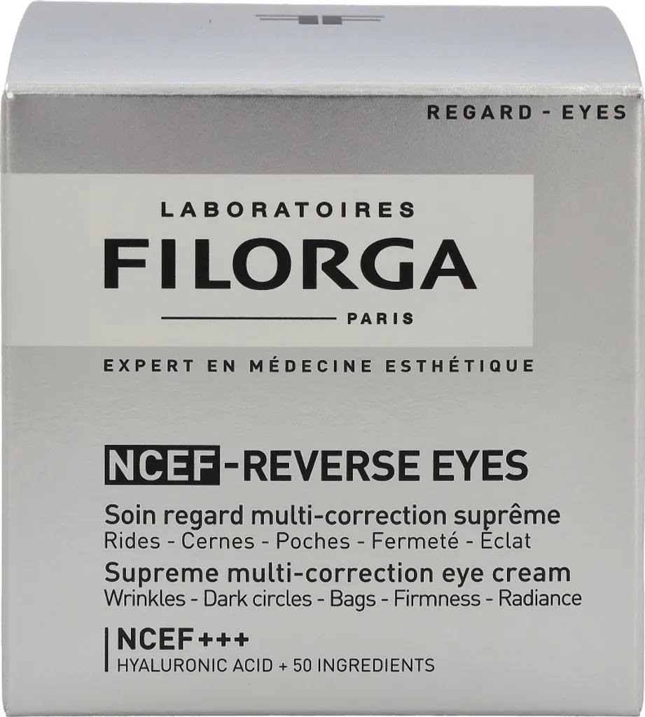 Crème Contour des Yeux NCEF-REVERSE - Soin Anti-Âge et Éclat de 15 ml