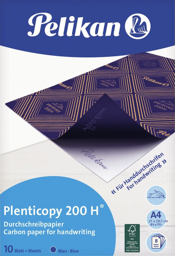 Pelikan Plenticopy 200 H - Kohlepapier - 10 Blatt Obrázek produktu 