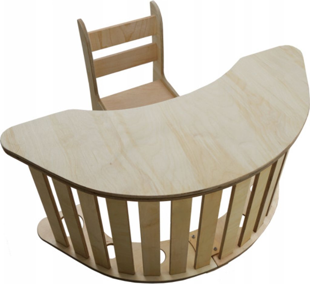 Skyline Kletterbogen Klettergerüste Kletterdreieck Baby Kletterwippe Holzbogen für Kinder Montessori Klappbar Tisch, mod.B, 85x42x36cm, Hölzern