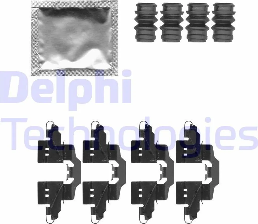 Kit Delphi LX0550 haute performance pour plaquettes de frein Toyota IQ