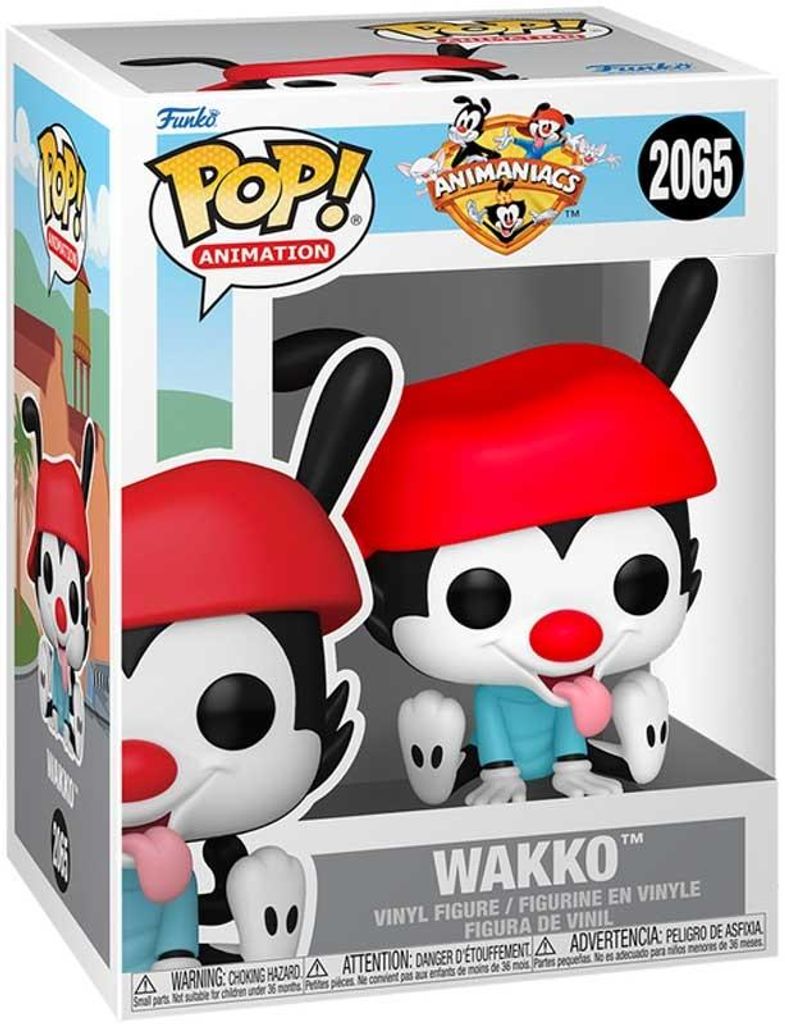 FUNKO POP! Vinyl Figur Animation Animaniacs Wakko 2065
