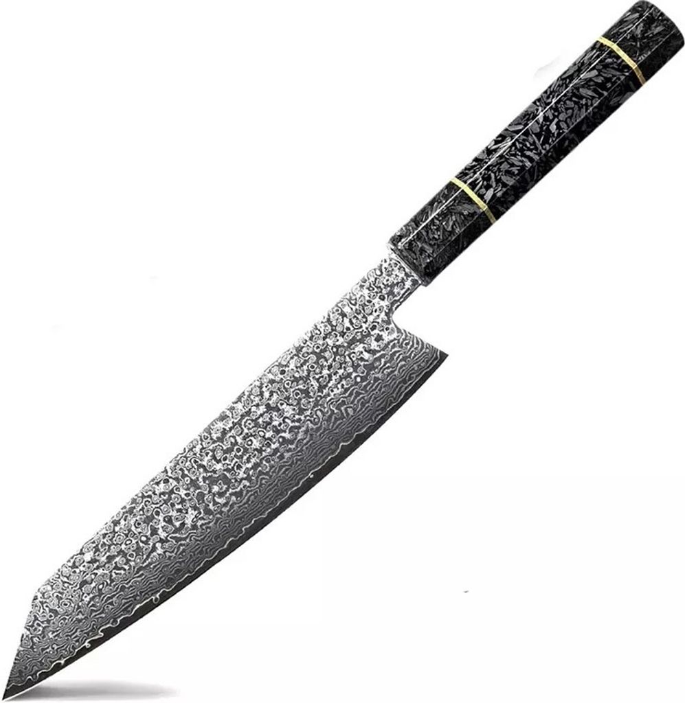 KU-20112 Damast Küchenmesser - Schwarz kaufen KP20112