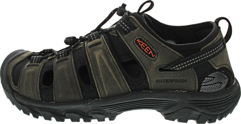 KEEN Targhee Sandal Leather 1022428 (43/grey-black) Produktbild 