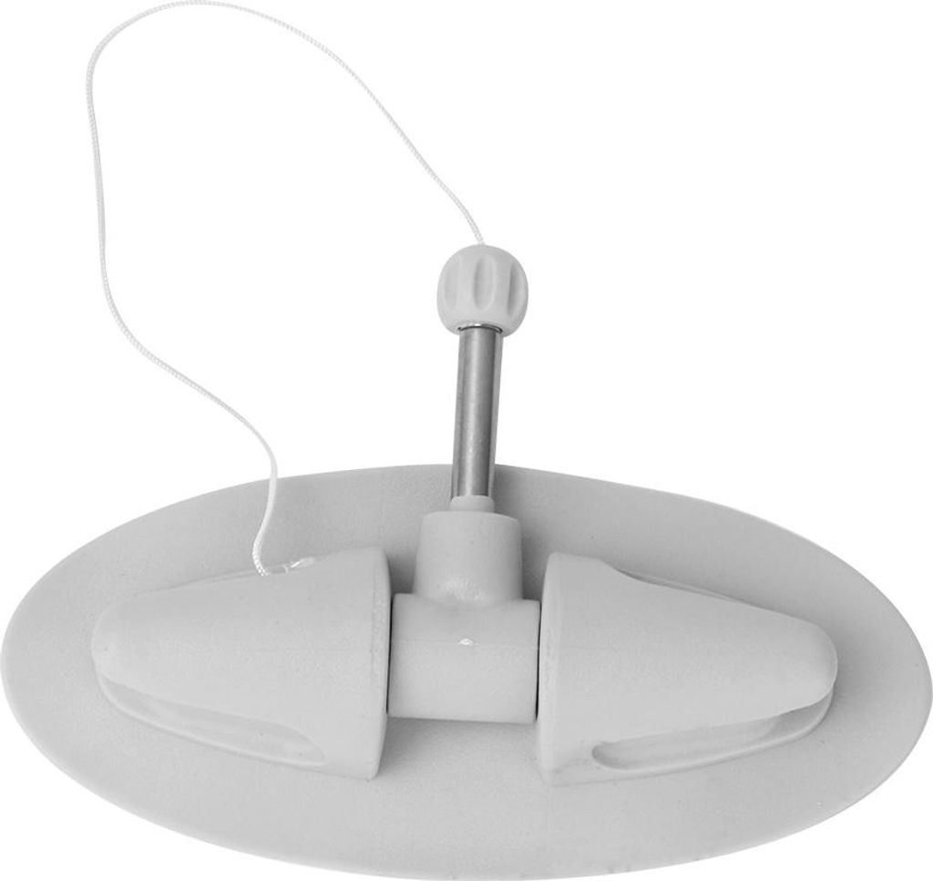 Weißer Kajak -Griffhalter -Clip, universeller maser tragbarer Bootspaddelhalter, PVC für aufblasbare Yacht