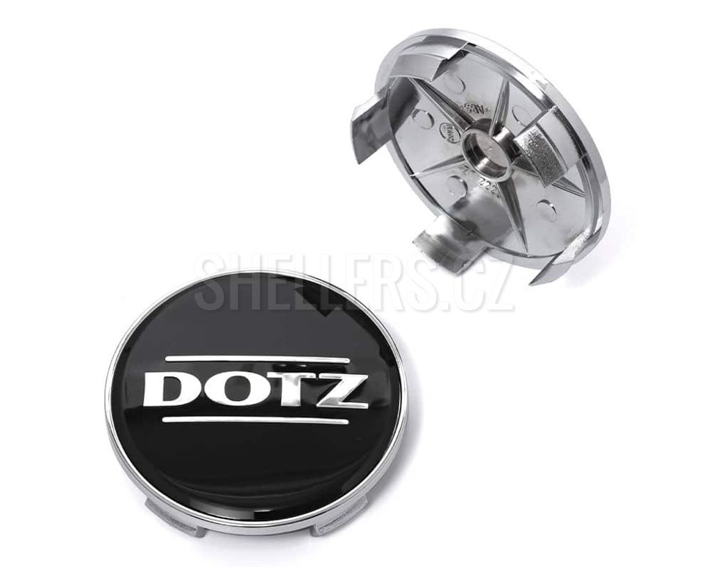 Středová krytka alu kola Ø 65/68mm, Dotz ZO2220B, plast, Obrázek produktu 