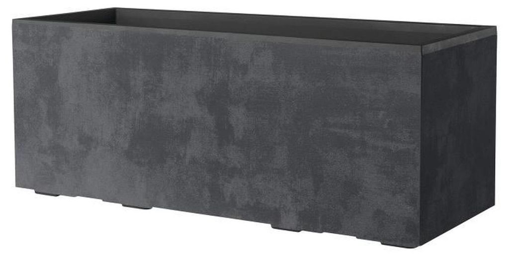 Deroma Pflanzkasten Millennium Kunststoff 99 cm Anthrazit Produktbild 