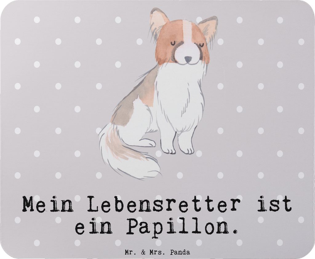 Mr. & Mrs. Panda Mauspad Papillon Lebensretter - Grau Produktbild 
