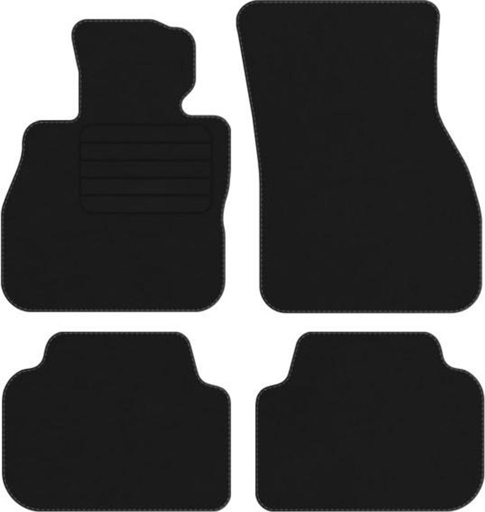 Veloursfußmatten für Mini Cooper Clubman II F54 Bj. 2015 - 2024 Automatten BASIC
