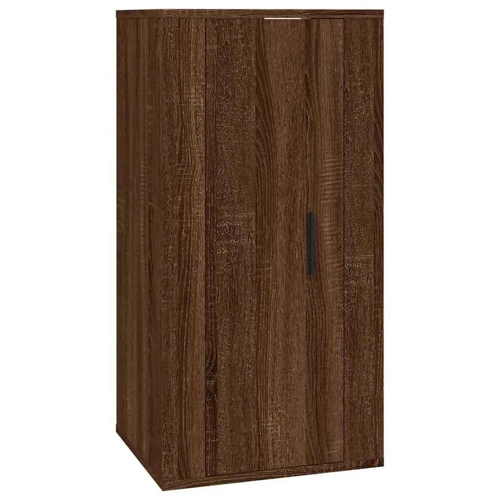 SYFAX™ Mobile TV 80cm Sospeso Rovere Marrone | Qualità Multistrato