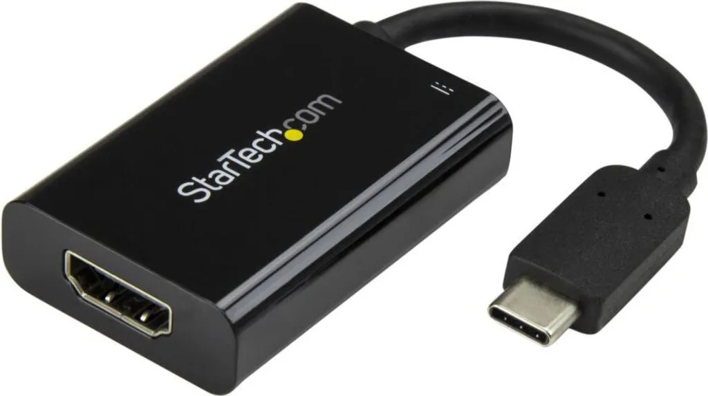 Adaptateur USB-C vers HDMI 4K 60Hz avec Charge USB Power Delivery PD