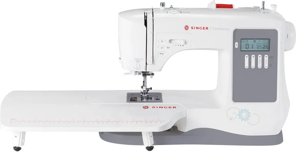 Machine à coudre électronique Singer 7640 avec écran LCD et 200 points