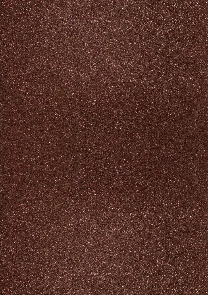 Heyda 2118930605 Carton pailleté A4 moka - Papier scrapbooking créatif