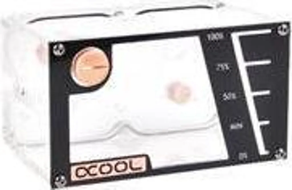 Alphacool Repack Dual Bayres Rev.2 Réservoir Transparent Double Pompe