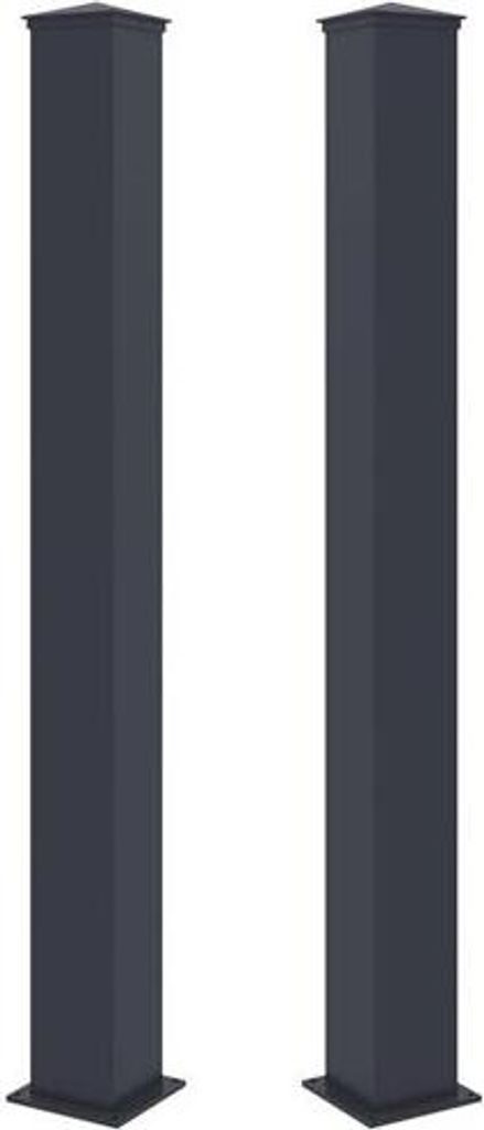 Colonna G21 per cancello e portone 15x166 cm con piede, Immagine del prodotto 