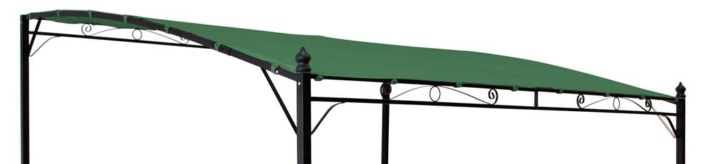Ersatzdach für Anbaupavillon MANTOVA XL 3x2,5 Meter, PVC Produktbild 