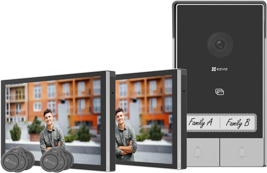 EZVIZ Kit HP7, Przewodowy i Bezprzewodowy, 2.4/5 GHz, 17,8 Zdjęcie produktu 