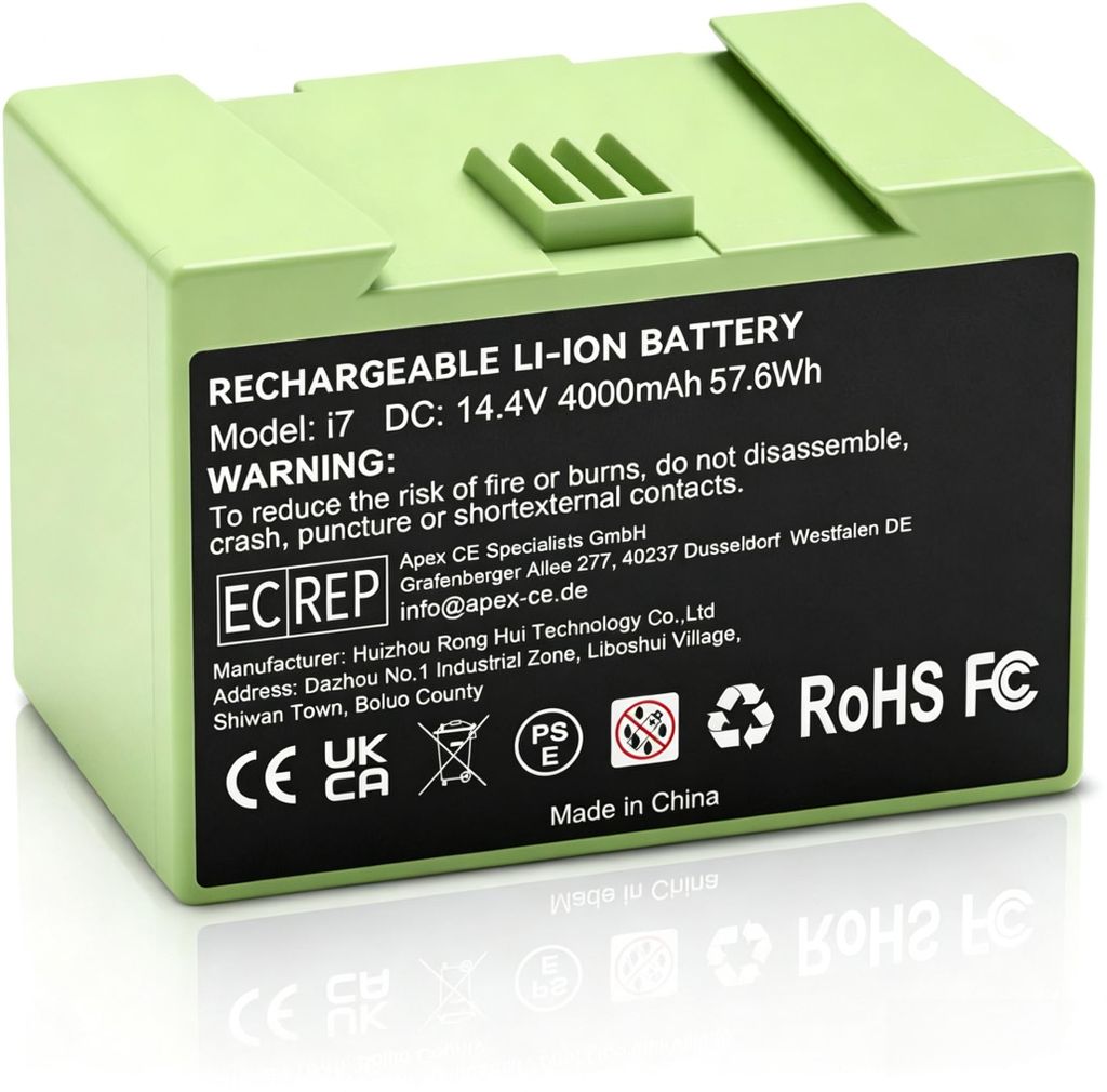 4000mAh 14,4V náhradná batéria pre iRobot Roomba i7 i7+ i3 Obrázok produktu 