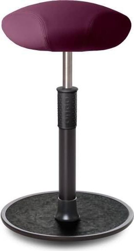 Sitz- Stehhocker Free Tall Triangel skai Nature Base Lila schwarz /schwarz.