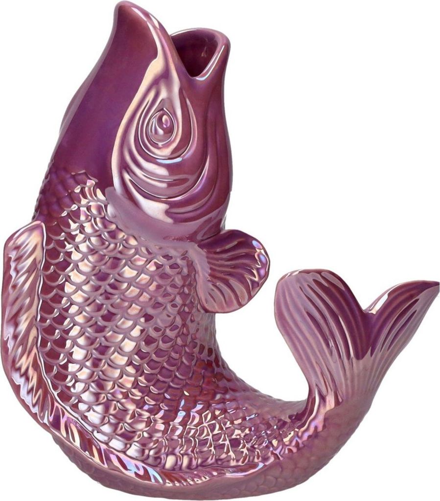 Gift Company Vase Fisch Mamsell Koi Rainbow Violet (25cm) Produktbild 