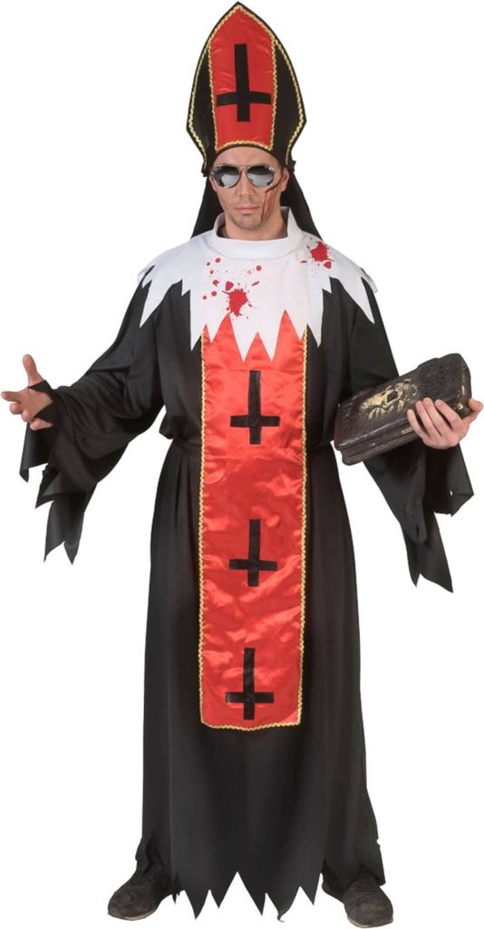 Papst des Horrors Erwachsenenkostüm M / L