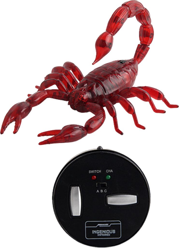 Simulation RC Spinne Spielzeug Fernbedienung Drahtlose Roboter Tarantel Skorpion Spielzeug Realistische Krabbeln Gefälschte Elektrische Tiere für...