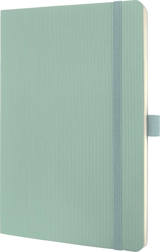 SIGEL CO336 Notizbuch Conceptum - kariert - ca. A5 - grün - Softcover - 194 S. - PEFC-