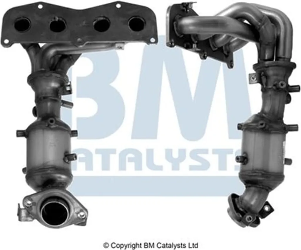 Catalyseur BM91449H BM Catalysts en acier inoxydable homologué Europe