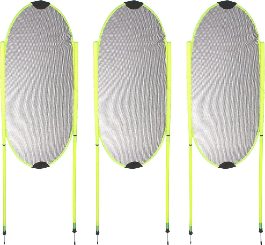 Merco Pop Up Dummy Set de 3 Mannequins d'Entraînement de Foot Gonflables