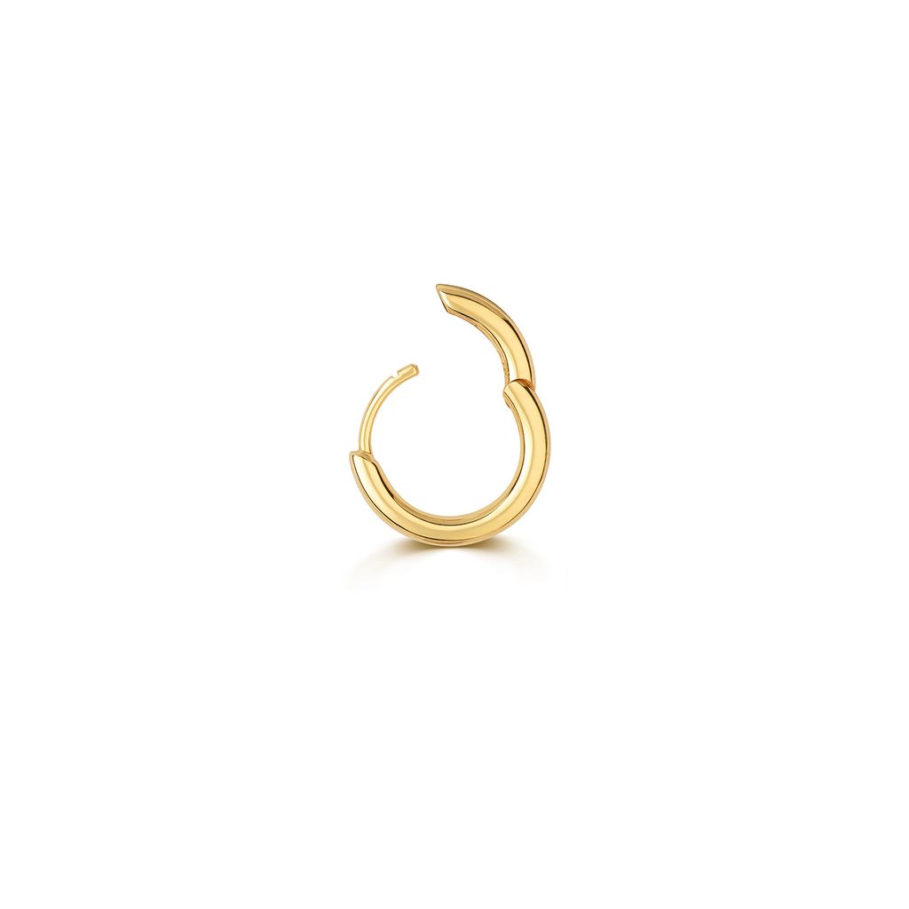 9 Karat (375) Gold Damen - Einzel Knorpel Creole - 10mm; TRS36975MM10