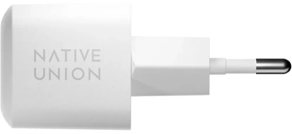 Chargeur GaN 30W ultra compact Native Union blanc - Vitesse PD optimisée