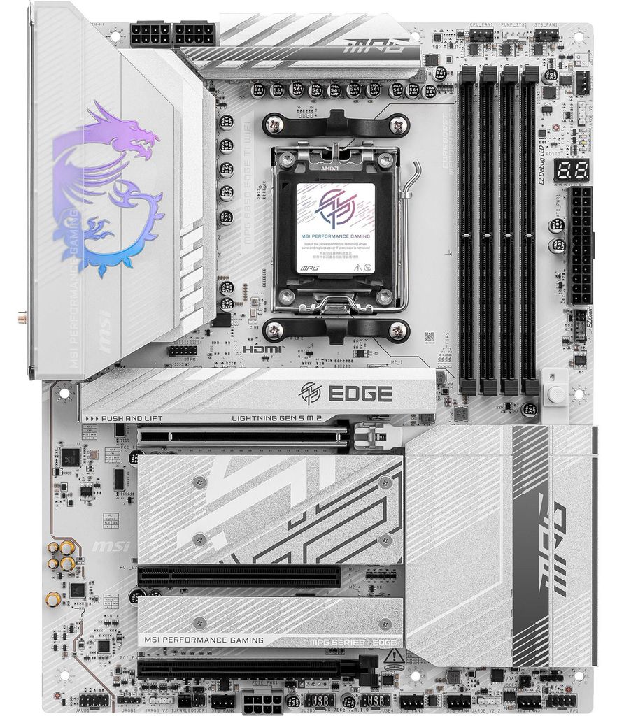 MPG B850 EDGE TI WIFI AMD Motherboard