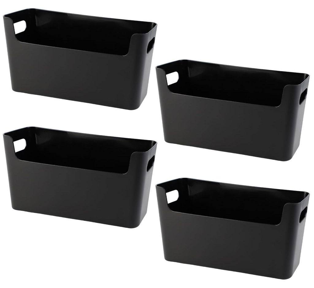 Aufbewahrungskorb, 4-teiliger Badezimmer-Organizer, Schubladen-Organizer, Schminktisch-Organizer, U-förmige Aufbewahrungsbox für Schrein, Socken,...