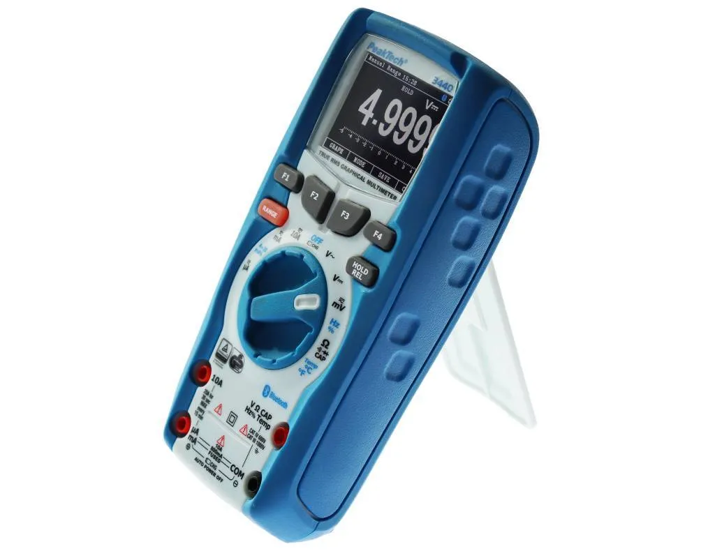 Multimètre Numérique Graphique PeakTech P 3440 avec Mémoire Interne Pro - 2