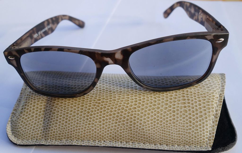 GKA Sonnenbrille mit Dioptrien braun schwarz 2,0 und Produktbild 