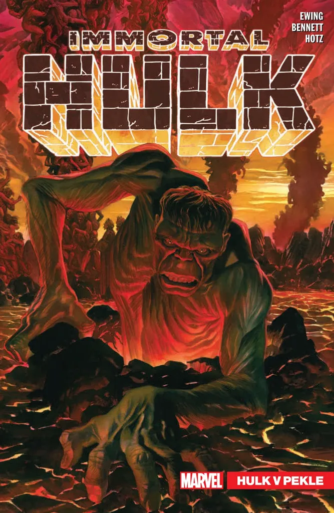 BD CREW Immortal Hulk 3 Hulk v pekle en édition reliée collector