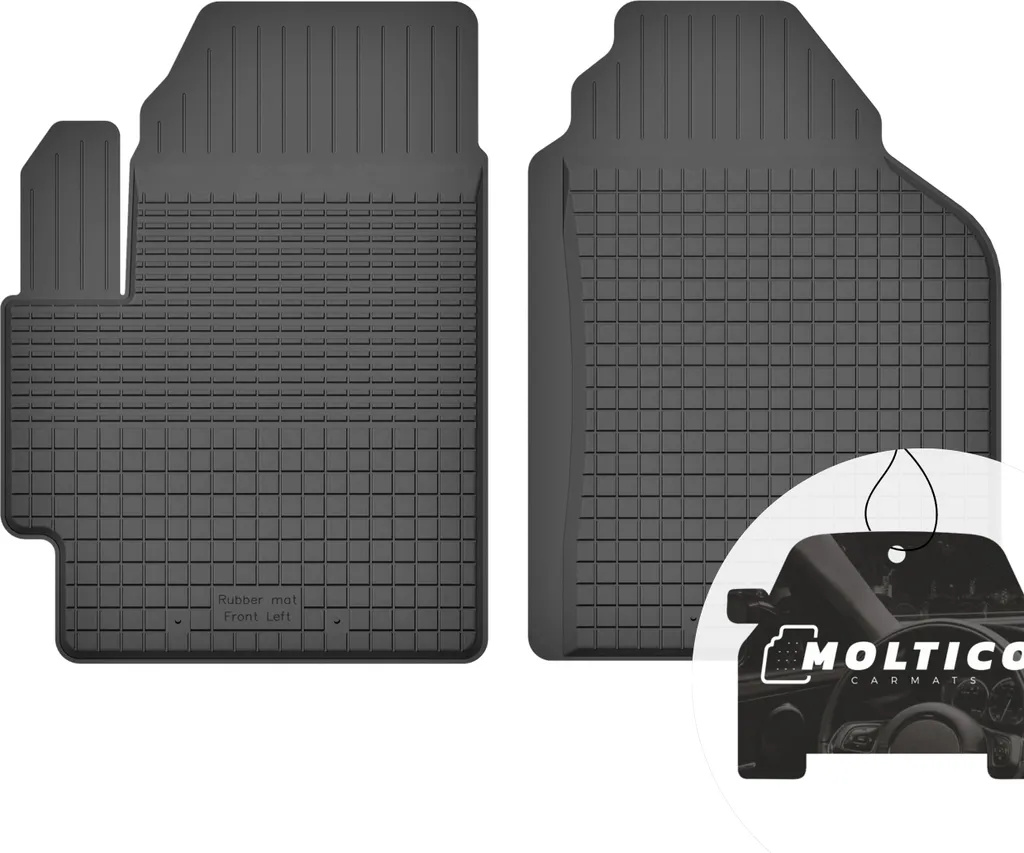 Tappetini Auto Gomma per Mitsubishi Colt VI 2004-2008 - Protezione Totale