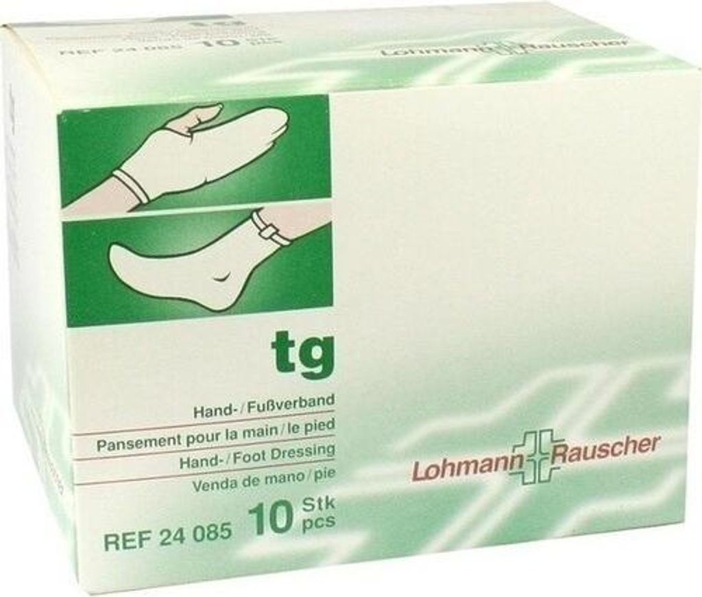 TG Hand-/fußverband weiß 10 St