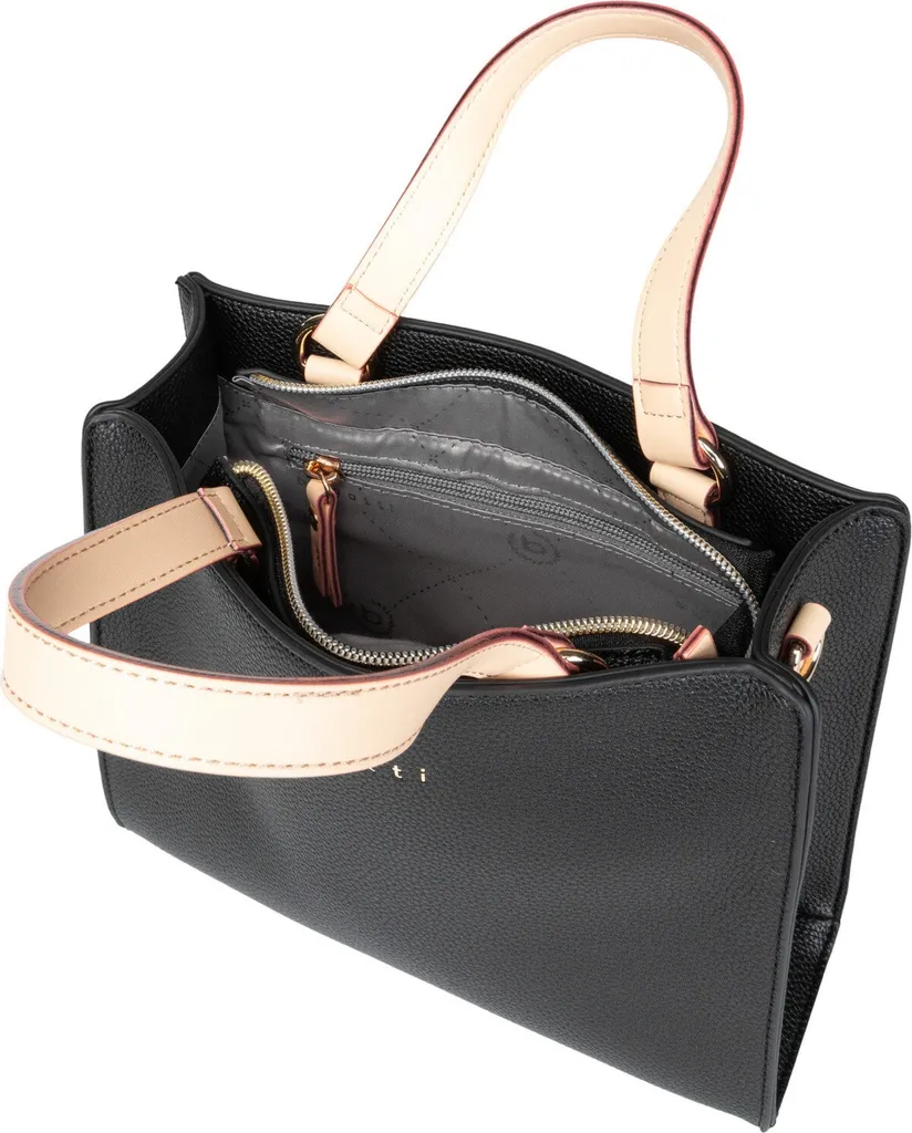 bugatti Borsa Ella Mini Black - Mini Shopper Donna Tracolla Nero - 15