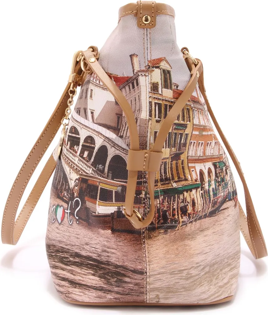 Offerta Borsa Donna Y NOT? 7548AT - Shopping Bag Resistente e Capiente - 3