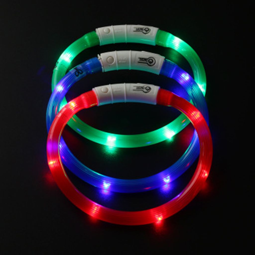 LED Leuchthalsband für Hunde USB Aufladbar LED Produktbild 9